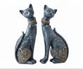 Load image into Gallery viewer, Elegant Cat Figurines – Set of 2