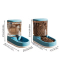 Load image into Gallery viewer, Pet Water Feeder - Food Storage Dispenser Container 3.8L