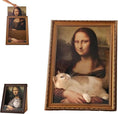 Load image into Gallery viewer, Mona Lisa Cat Scratcher Bed