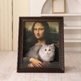 Load image into Gallery viewer, Mona Lisa Cat Scratcher Bed
