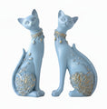 Load image into Gallery viewer, Elegant Cat Figurines – Set of 2