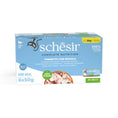 تحميل الصورة إلى عارض المعرض، Schesir Mini Meals Complete Nutrition Tuna with Seabass in Jelly, Wet Cat Food, 50g (Pack of 6)