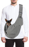 Load image into Gallery viewer, SlowTon Hands-Free Padded and Adjustable Sling Dog & Cat Carrier,
