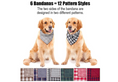 Load image into Gallery viewer, Adjustable Designer Cat& Dog Collar Square Plaid Cotton