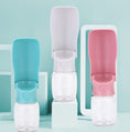 Load image into Gallery viewer, Outdoor Travel Pet Feeding Drinking Water Bottle