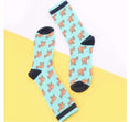 Load image into Gallery viewer, Men Elephant Print Crew Socks