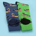 Load image into Gallery viewer, 2pairs Men Cartoon Graphic Crew Socks