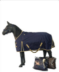 Load image into Gallery viewer, Horse Rug Waterproof Turnout Winter Cotton Filling Horse Blanket