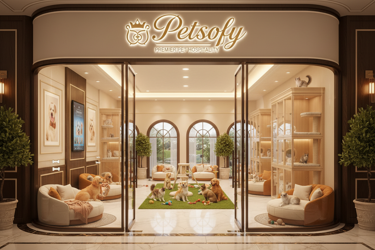 Petsofy pet hotel in Kuwait for cats and small dogs