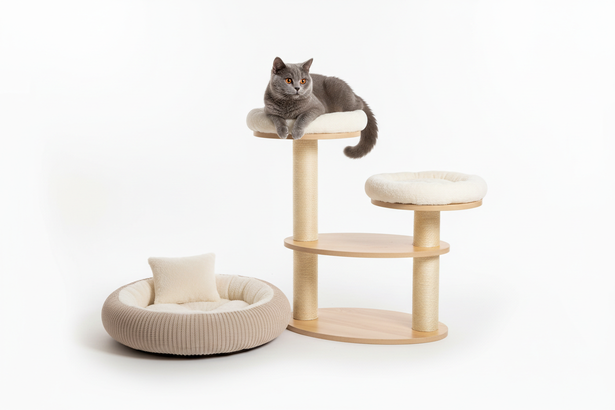 Cat trees & Bed