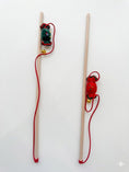 Load image into Gallery viewer, Cat Teaser Wand Toy with Bell
