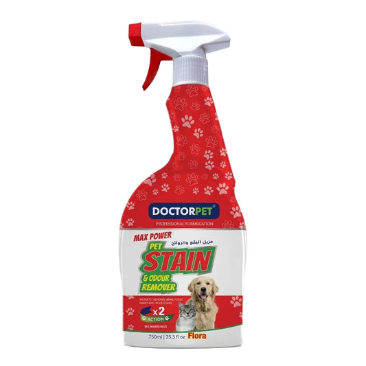 Doctor Pet Stain And Odour Remover Flora 750ml
