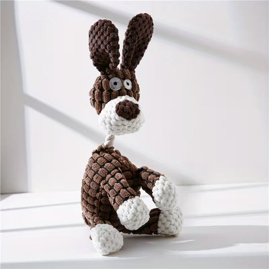 Donkey Shape Dog Chew Toy Bite