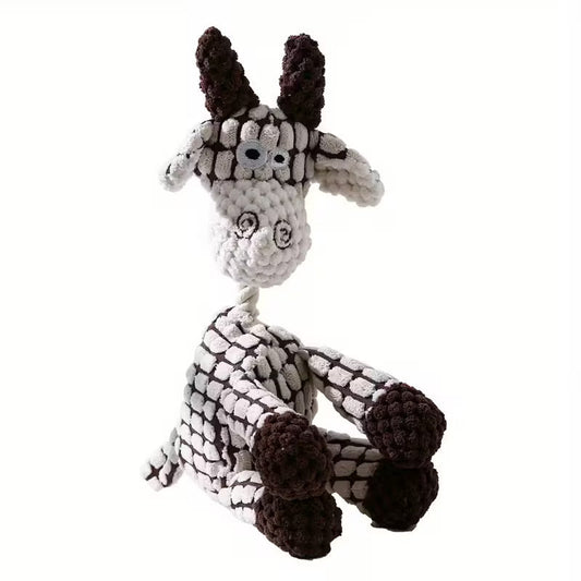 Donkey Shape Dog Chew Toy Bite