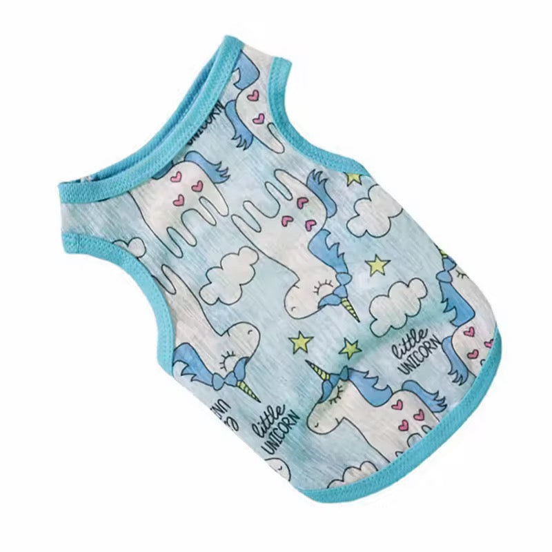 Dog Shirts Pet Clothes Sleeveless Vest