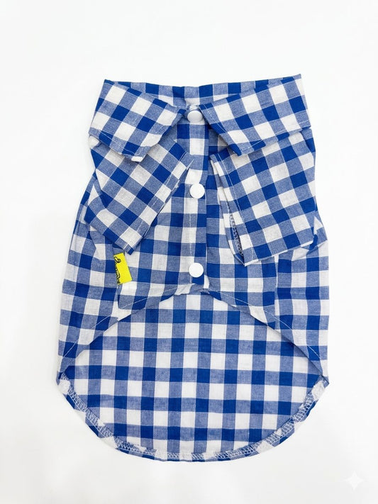 Blue Summer Pet Shirt