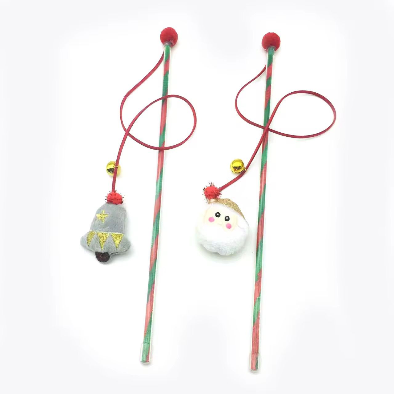 Christmas wand toy for cats