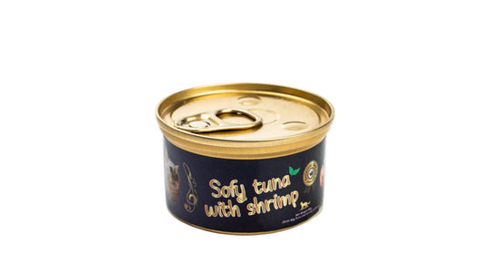 طعام القطط الرطب من سوفي بالتونة والروبيان 85 جرام