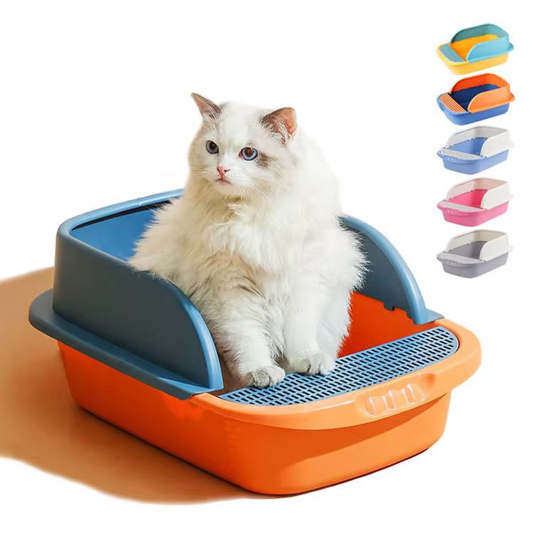 Cats Litter Box with Litter Scoop