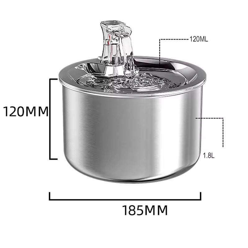 water fountain stainless steel