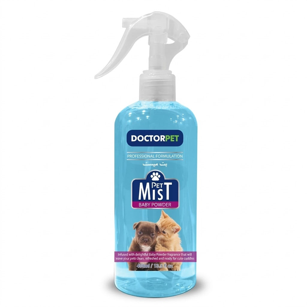 DOCTOR PET MIST BABY POWDER SPRAY 400ml