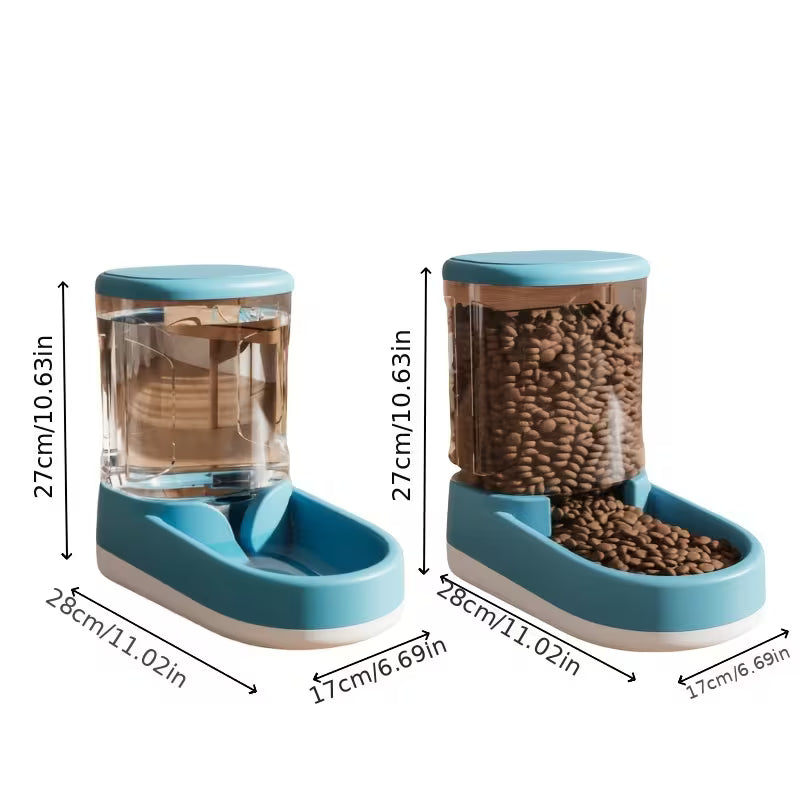 Pet  Water Feeder - Food Storage Dispenser Container 3.8L