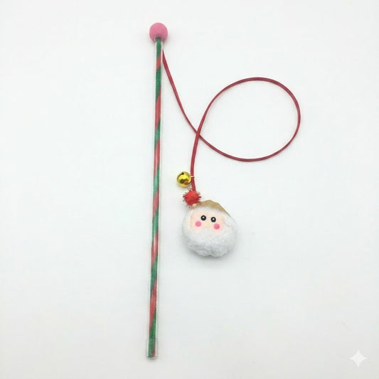 Christmas wand toy for cats