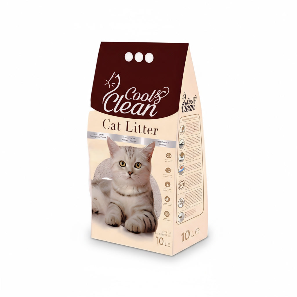 Cool & Clean Unscented Fragrance Ultra Clumping Cat Litter 10Le