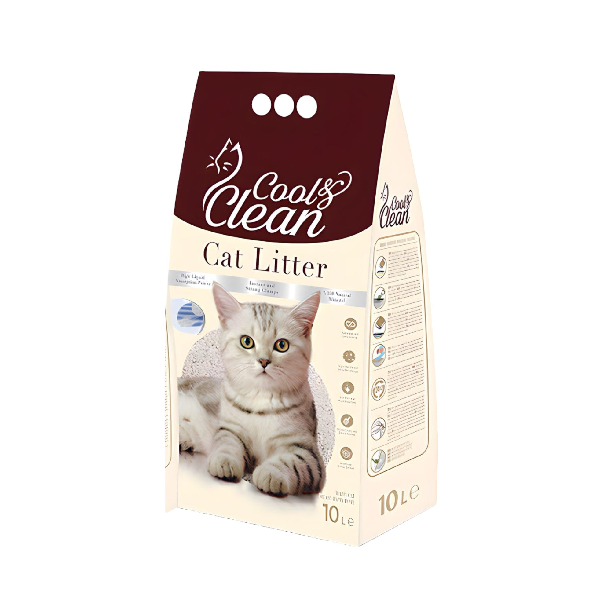 Cool & Clean Baby Powder Ultra Clumping Cat Litter 10Le