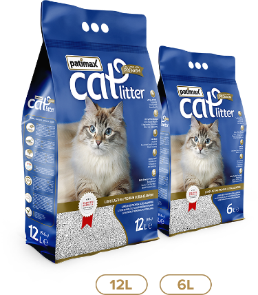 Patimax Baby Powder Fragrance Premium Ultra Clumping Cat Litter 12Le