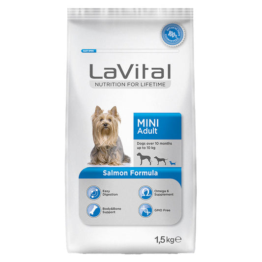 LaVital Mini Adult Salmon 1.5 kg