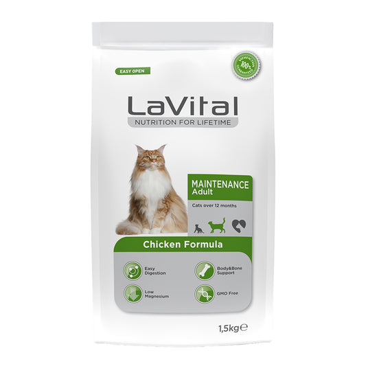 LaVital Maintenance Adult Cat Chicken 1.5KG