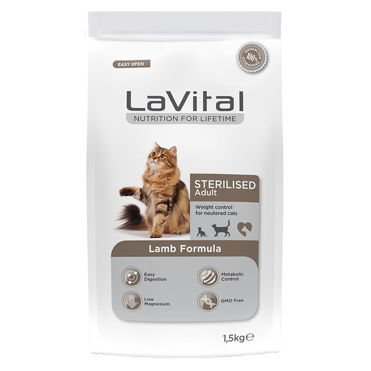 LaVital Sterilised Adult Lamb 1.5 kg