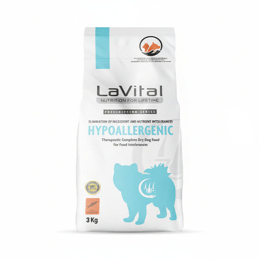 LaVital Hypoallergenic Dog Food with Salmon 3KG