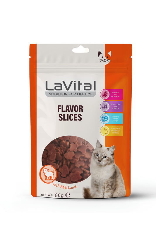 LaVital Lamb Flavored Cat Treat 80g