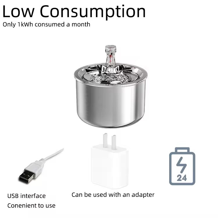 water fountain stainless steel