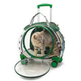 Load image into Gallery viewer, trolley bag portable pet flightcase transparent
