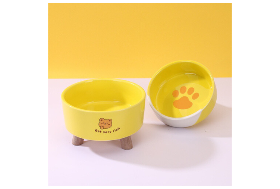 Food Water Feeder Bowl For Dogs Cats