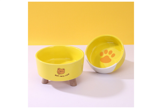 Food Water Feeder Bowl For Dogs Cats