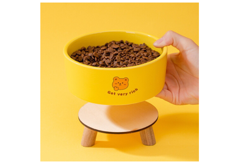 Food Water Feeder Bowl For Dogs Cats