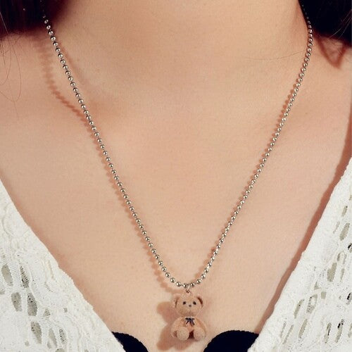 Bear Pendant Necklace