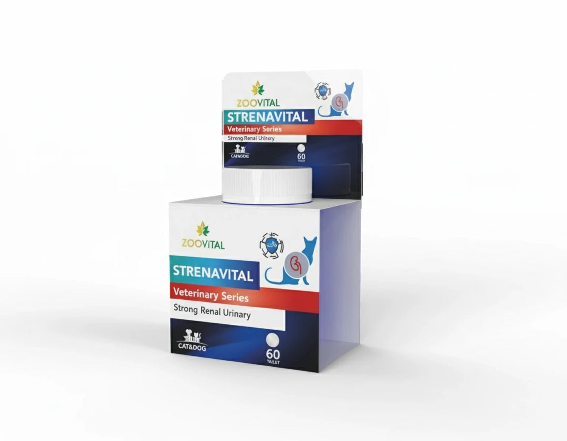ZOOVITAL STRENAVITAL STRONG RENAL URINARY CAT & DOG