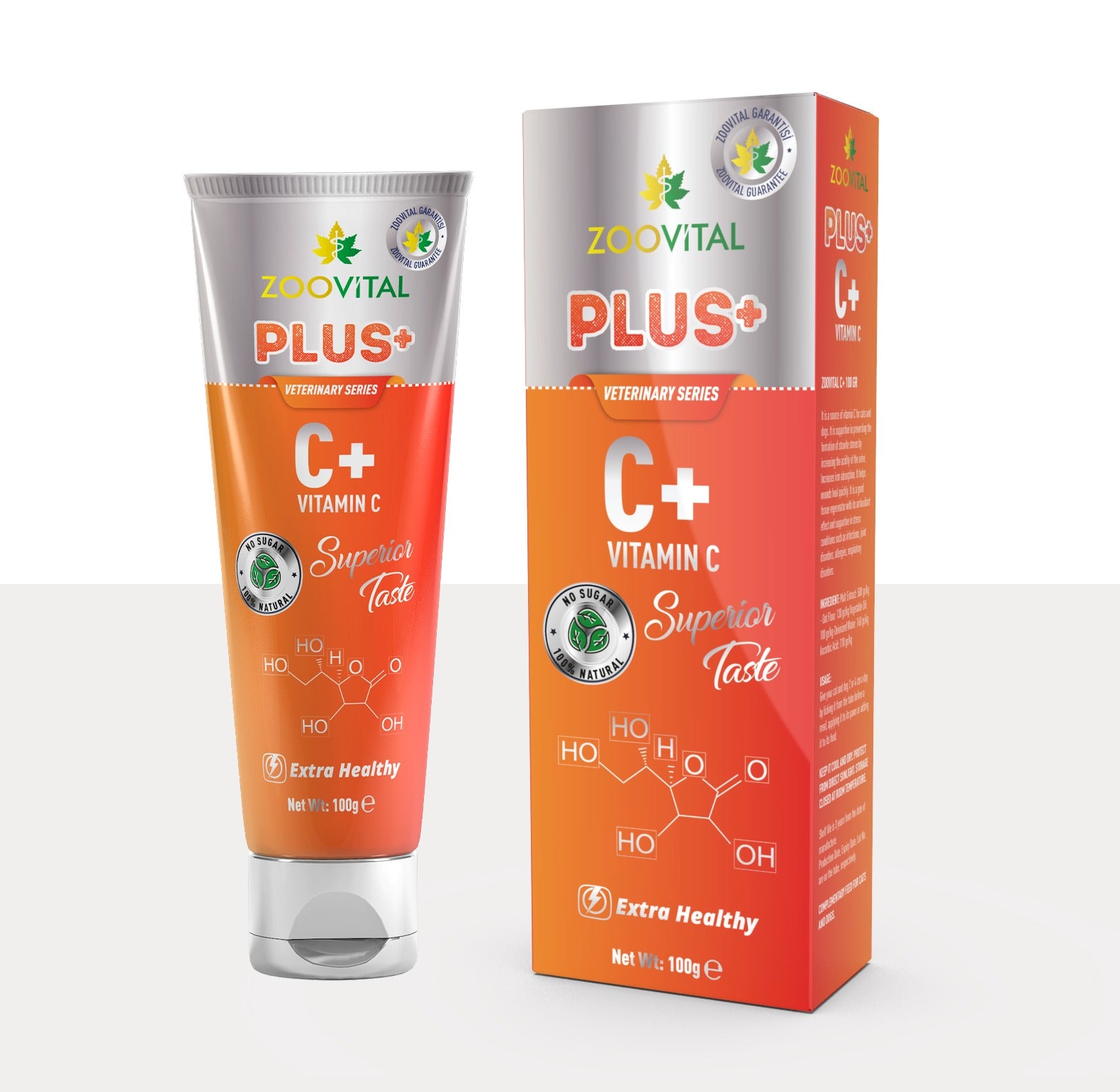 ZOOVITAL PLUS +VITAMIN-C 100g