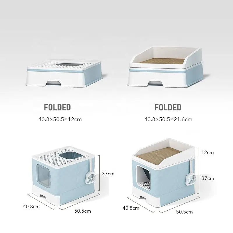 صندوق قمامة القطط