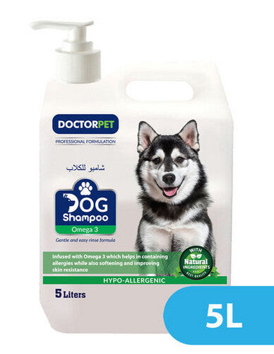 Doctor Pet Dog Shampoo Omega3 5L