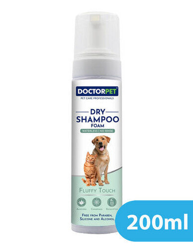 Doctor Pet Dry Shampoo Foam Fliffy touch