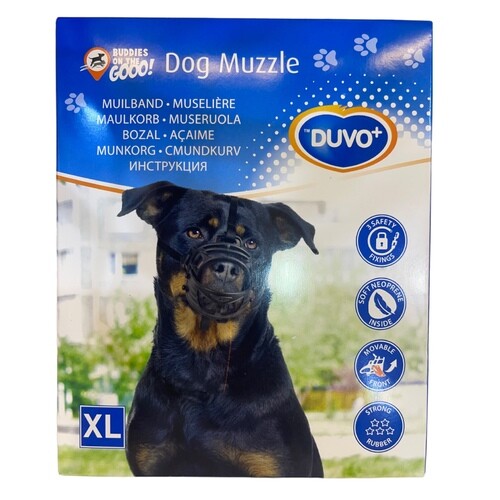 Dog Muzzle.Rubber  size XL