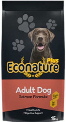 ECONATURE PLUS ADULT DOG SALMON 15 KG