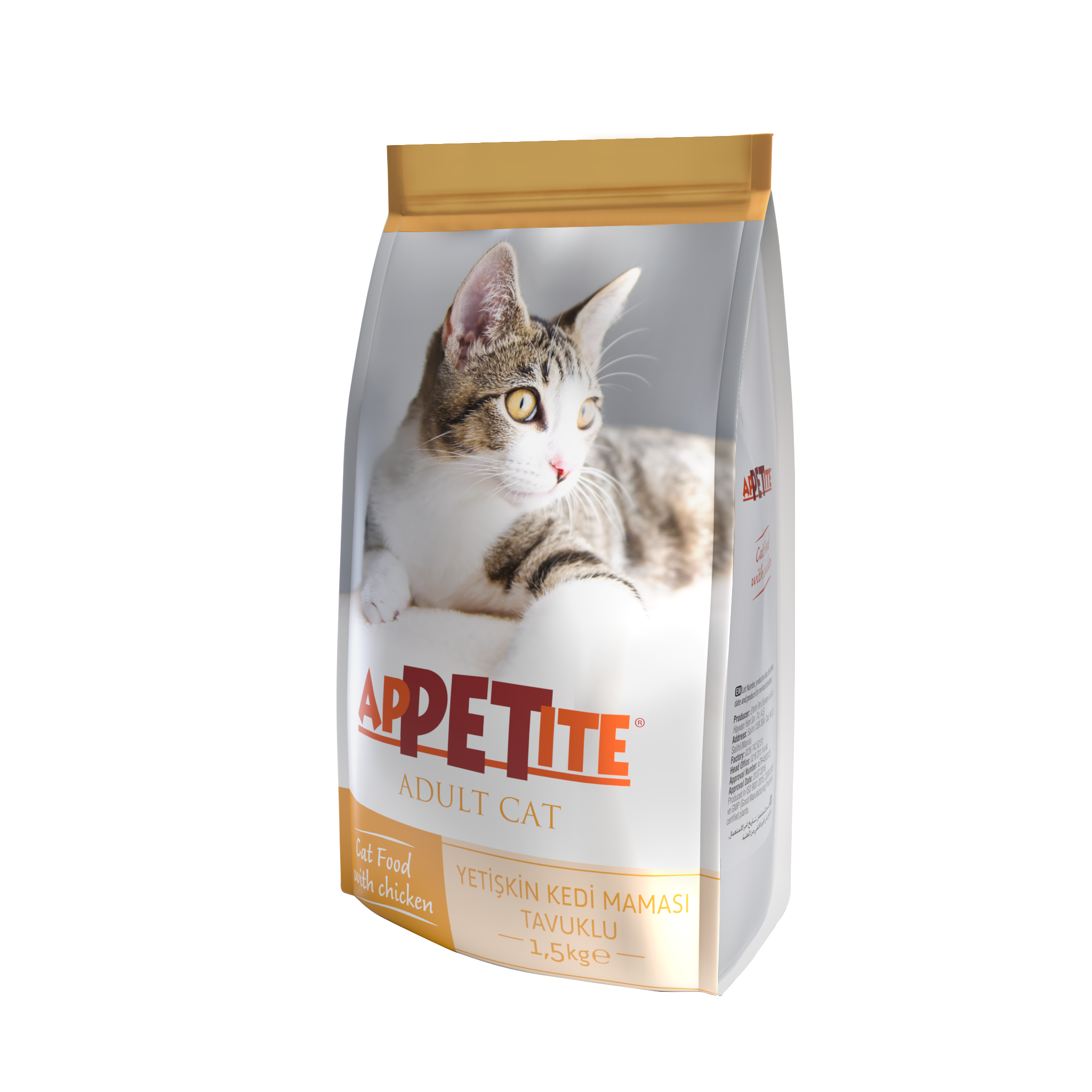 APPETITE ADULT CAT CHICKEN 1,5 KG