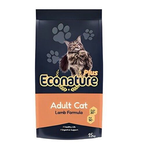 Econature Plus Adult Cat Lamb 15 KG
